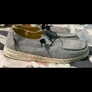 Hey Dude Grey Shoes